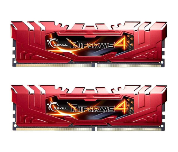 G.SKILL 8192MB 2133MHz Ripjaws4 CL15 RED (2x4096) - 259976 - zdjęcie
